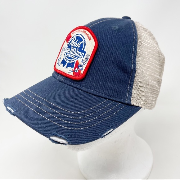 Other - Pabst Blue Ribbon PBR Trucker Hat Mesh SnapBack